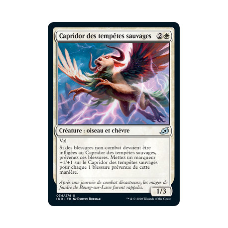 (Foil) Blanche - Capridor des tempêtes sauvages (U) [IKO]