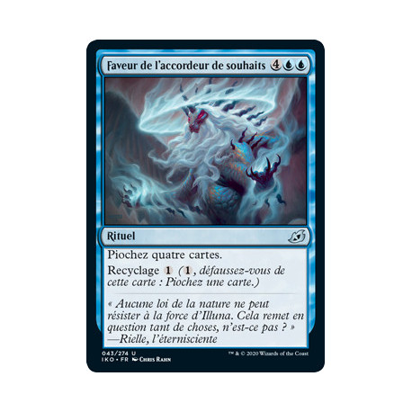 (Foil) Bleue - Faveur de l'accordeur de souhaits (U) [IKO]