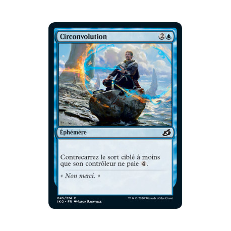 (Foil) Bleue - Circonvolution (C) [IKO]