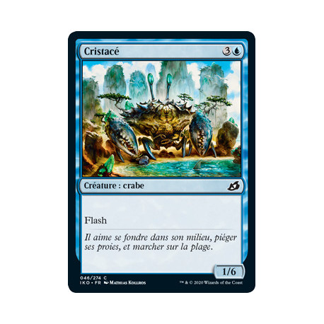 (Foil) Bleue - Cristacé (C) [IKO]