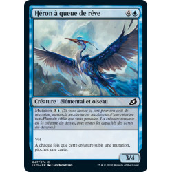 (Foil) Bleue - Héron à queue de rêve (V1) (C) [IKO]