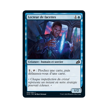 (Foil) Bleue - Lecteur de facettes (C) [IKO]