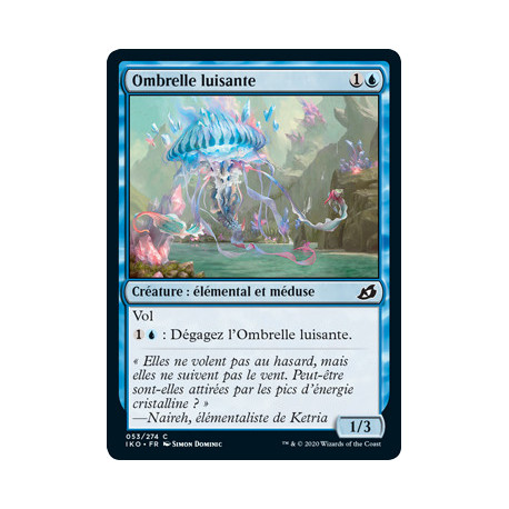 (Foil) Bleue - Ombrelle luisante (C) [IKO]