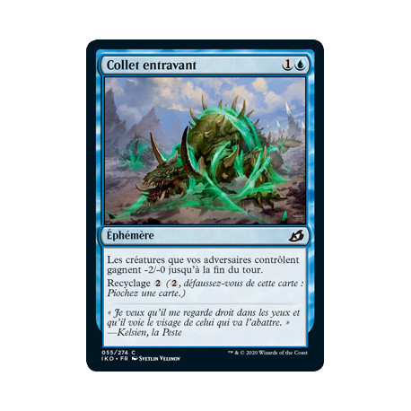 (Foil) Bleue - Collet entravant (C) [IKO]