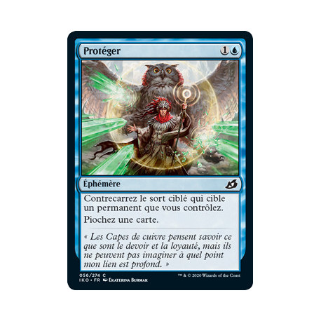 (Foil) Bleue - Protéger (C) [IKO]
