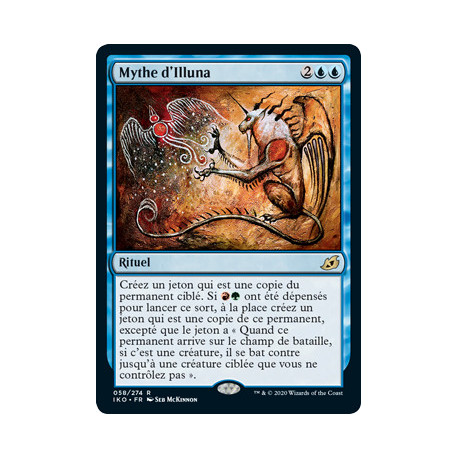 (Foil) Bleue - Mythe d'Illuna (R) [IKO]