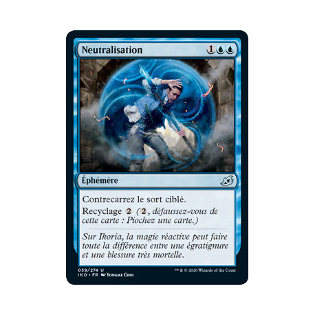 (Foil) Bleue - Neutralisation (U) [IKO]