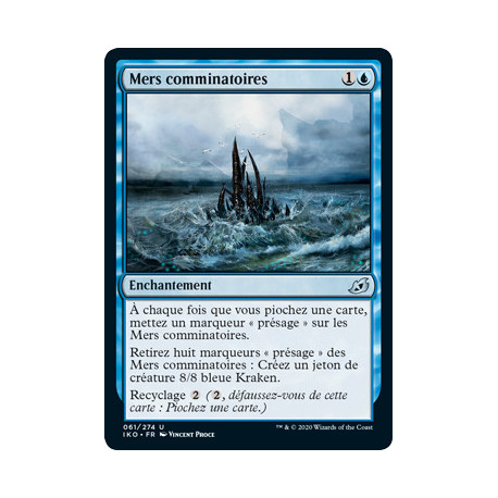 (Foil) Bleue - Mers comminatoires (U) [IKO]