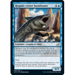 (Foil) Bleue - Requin-côtier bondissant (V1) (U) [IKO]
