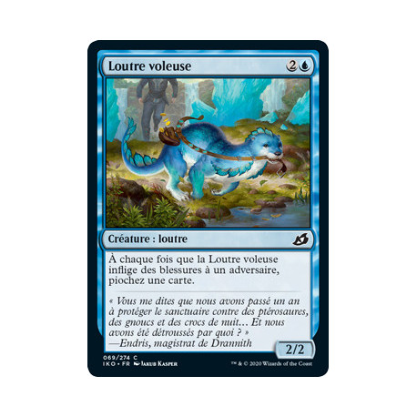 (Foil) Bleue - Loutre voleuse (C) [IKO]