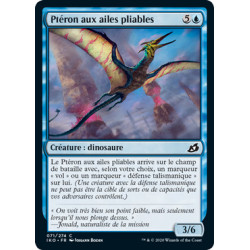 (Foil) Bleue - Ptéron aux ailes pliables (C) [IKO]