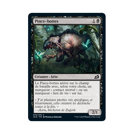 (Foil) Noire - Pince-bottes (C) [IKO]
