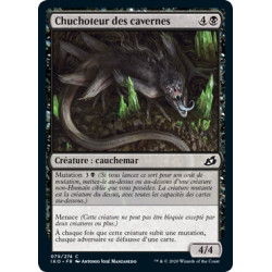 (Foil) Noire - Chuchoteur des cavernes (V1) (C) [IKO]
