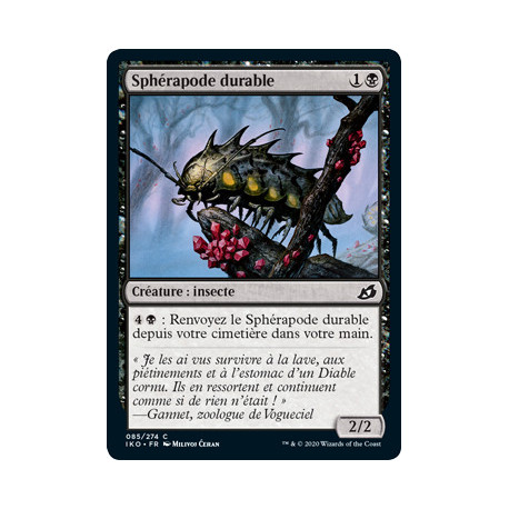 (Foil) Noire - Sphérapode durable (C) [IKO]