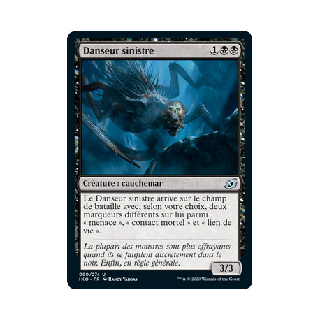 (Foil) Noire - Danseur sinistre (U) [IKO]