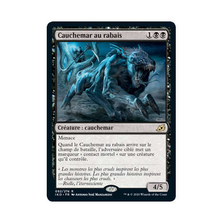 (Foil) Noire - Cauchemar au rabais (R) [IKO]