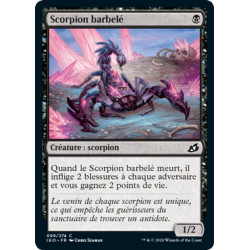 (Foil) Noire - Scorpion barbelé (C) [IKO]
