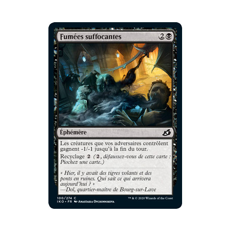 (Foil) Noire - Fumées suffocantes (C) [IKO]
