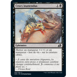 (Foil) Noire - Crocs inattendus (C) [IKO]