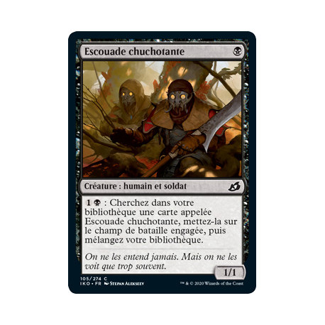 (Foil) Noire - Escouade chuchotante (C) [IKO]