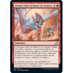(Foil) Rouge - Attaque éclair du Raptor de tonnerre (U) [IKO]