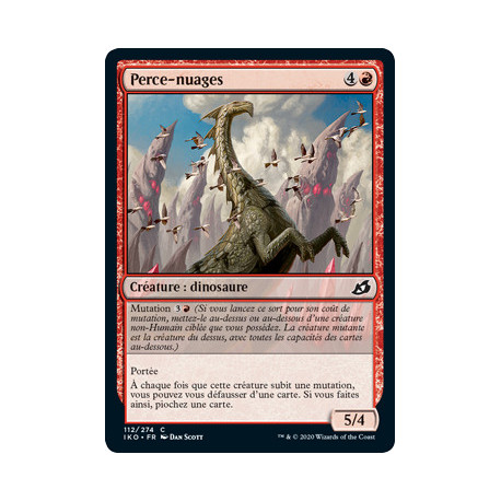 (Foil) Rouge - Perce-nuages (V1) (C) [IKO]
