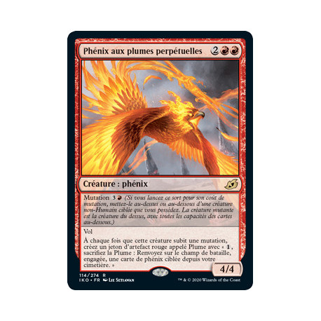 (Foil) Rouge - Phénix aux plumes perpétuelles (V1) (R) [IKO]