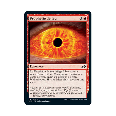 (Foil) Rouge - Prophétie de feu (C) [IKO]