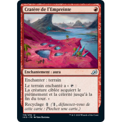 (Foil) Rouge - Cratère de l'Empreinte (U) [IKO]