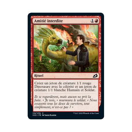 (Foil) Rouge - Amitié interdite (C) [IKO]
