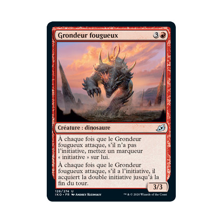 (Foil) Rouge - Grondeur fougueux (U) [IKO]