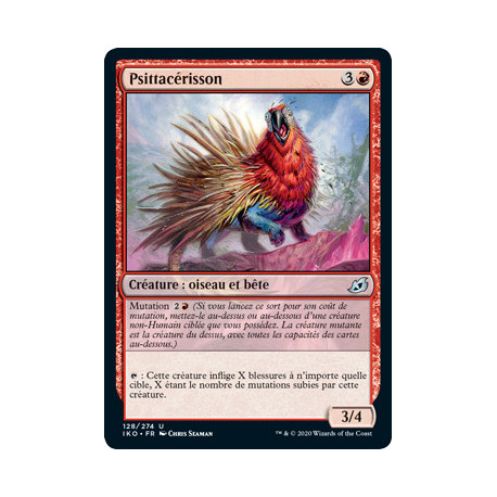 (Foil) Rouge - Psittacérisson (V1) (U) [IKO]