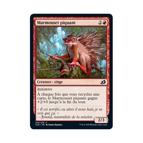 (Foil) Rouge - Marmouset piquant (C) [IKO]