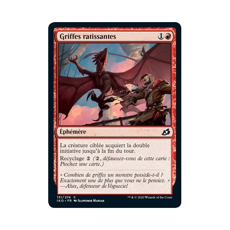 (Foil) Rouge - Griffes ratissantes (C) [IKO]