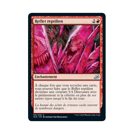 (Foil) Rouge - Reflet reptilien (U) [IKO]