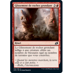 (Foil) Rouge - Glissement de roches grondant (C) [IKO]