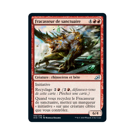 (Foil) Rouge - Fracasseur de sanctuaire (U) [IKO]