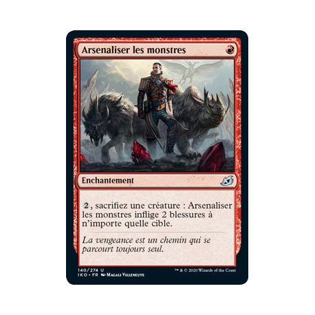 (Foil) Rouge - Arsenaliser les monstres (U) [IKO]
