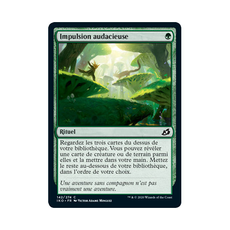 (Foil) Verte - Impulsion audacieuse (C) [IKO]