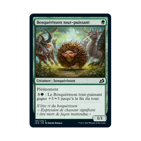 (Foil) Verte - Bosquérisson tout-puissant (C) [IKO]