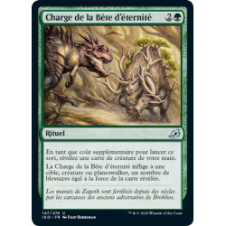 (Foil) Verte - Charge de la Bête d'éternité (U) [IKO]