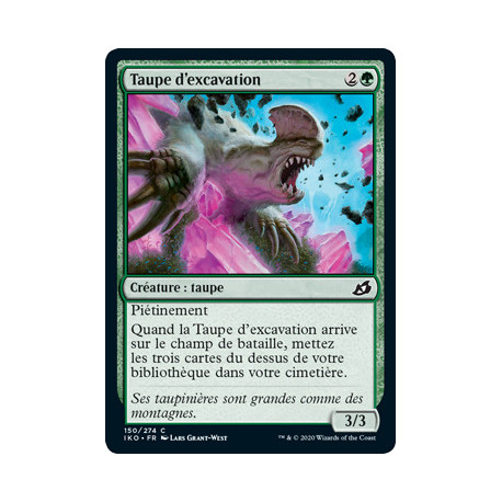 (Foil) Verte - Taupe d'excavation (C) [IKO]