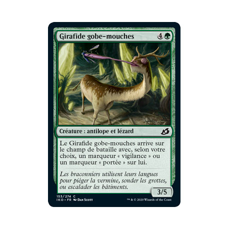 (Foil) Verte - Girafide gobe-mouches (C) [IKO]