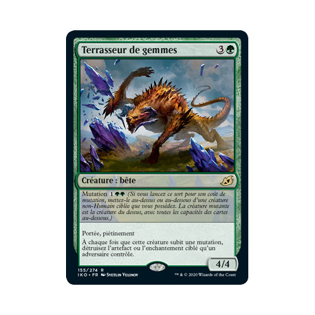 (Foil) Verte - Terrasseur de gemmes (V1) (R) [IKO]
