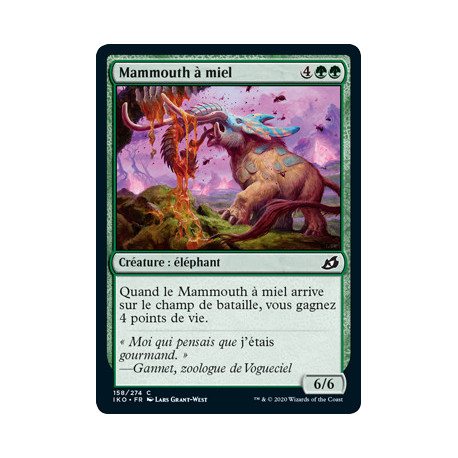 (Foil) Verte - Mammouth à miel (C) [IKO]
