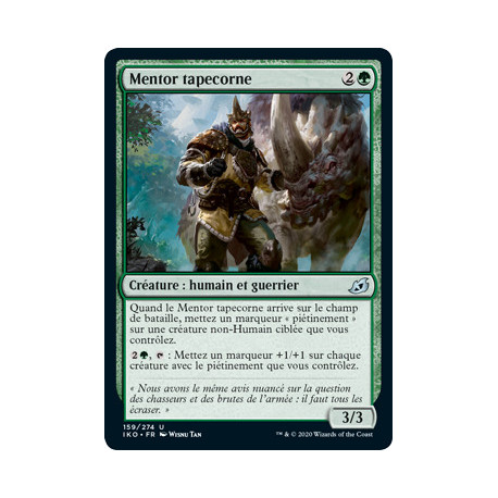 (Foil) Verte - Mentor tapecorne (U) [IKO]