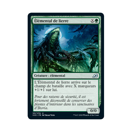 (Foil) Verte - Élémental de lierre (U) [IKO]