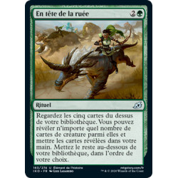 (Foil) Verte - En tête de la ruée (U) [IKO]
