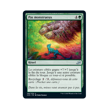 (Foil) Verte - Pas monstrueux (U) [IKO]