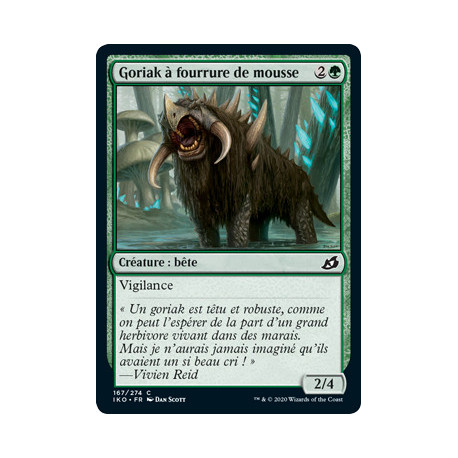 (Foil) Verte - Goriak à fourrure de mousse (C) [IKO]